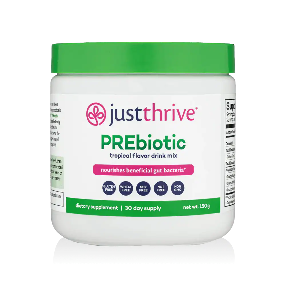 Bottle of Just Thrive Precision PREbiotic