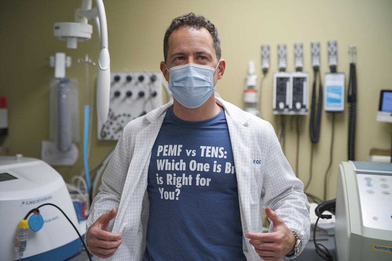 a doctor talking about who should use pemf or tens
