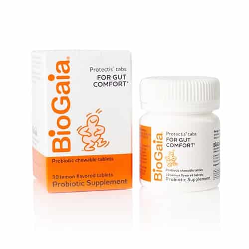 BioGaia Protectis probiotic drops and chewables, the best probiotic for toddlers with diarrhea.