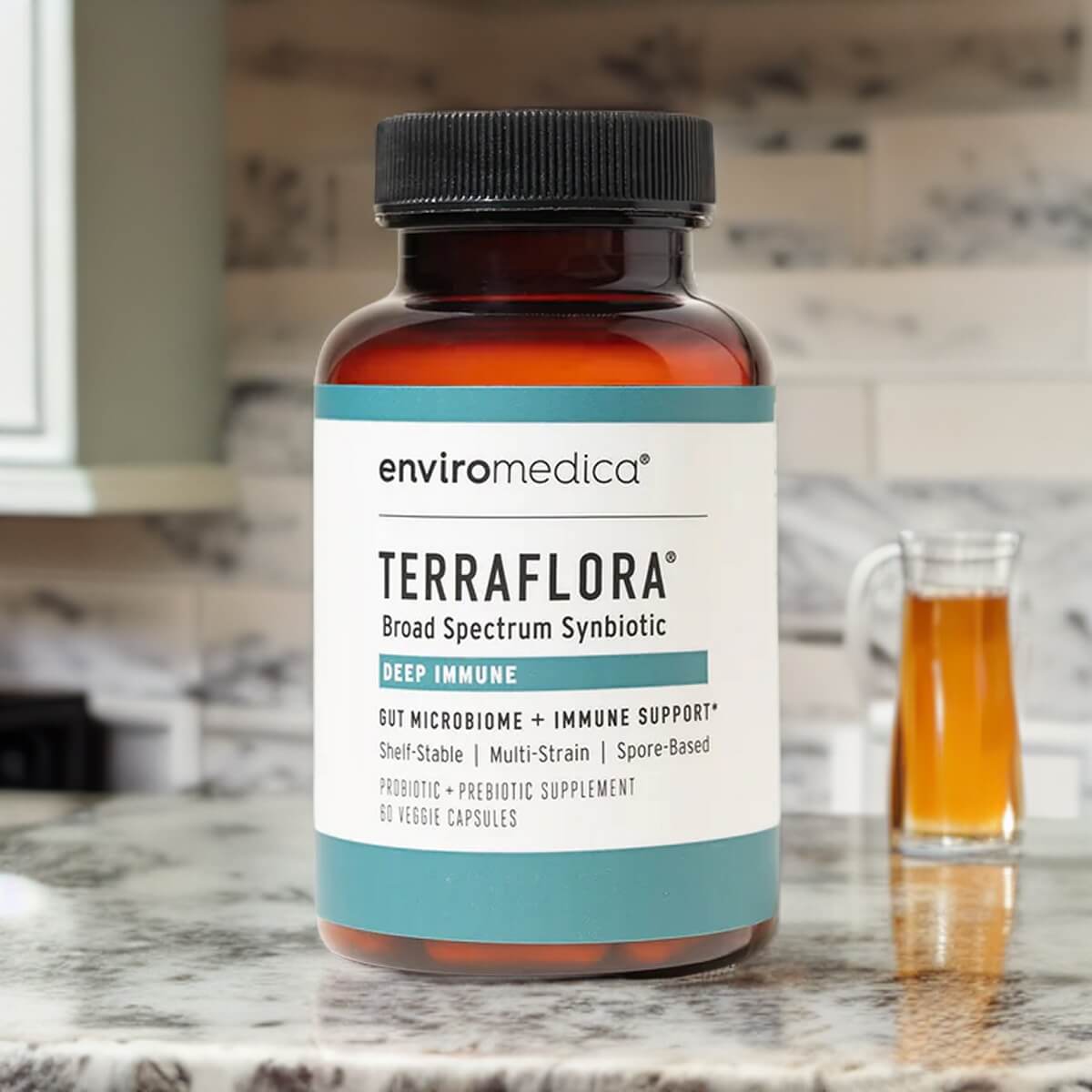 Enviromedica Terraflora Deep Immune bottle.
