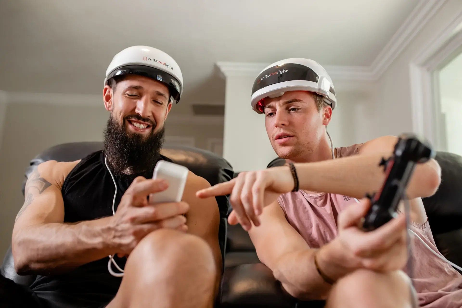 the mito red light hair loss helmet