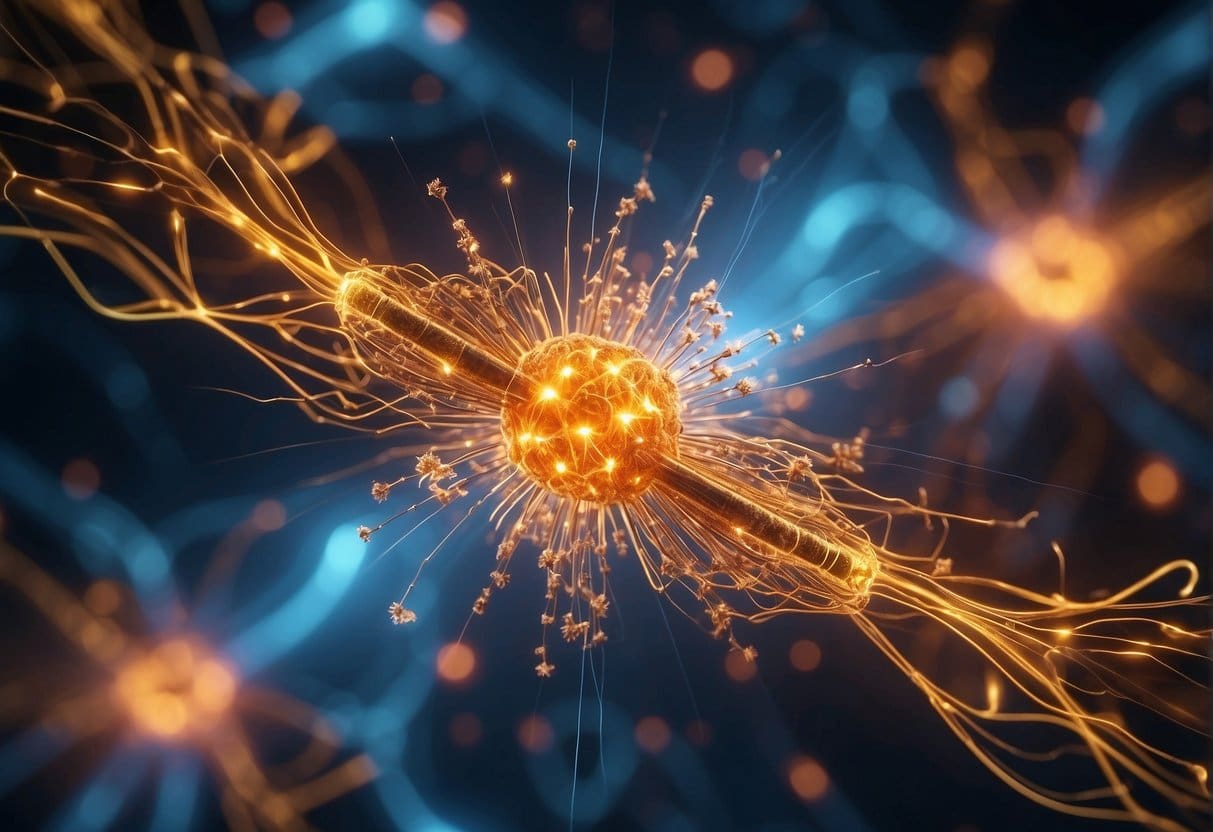 A magnetic field pulses through a device, penetrating deep into tissues. Cells respond, promoting healing and reducing inflammation